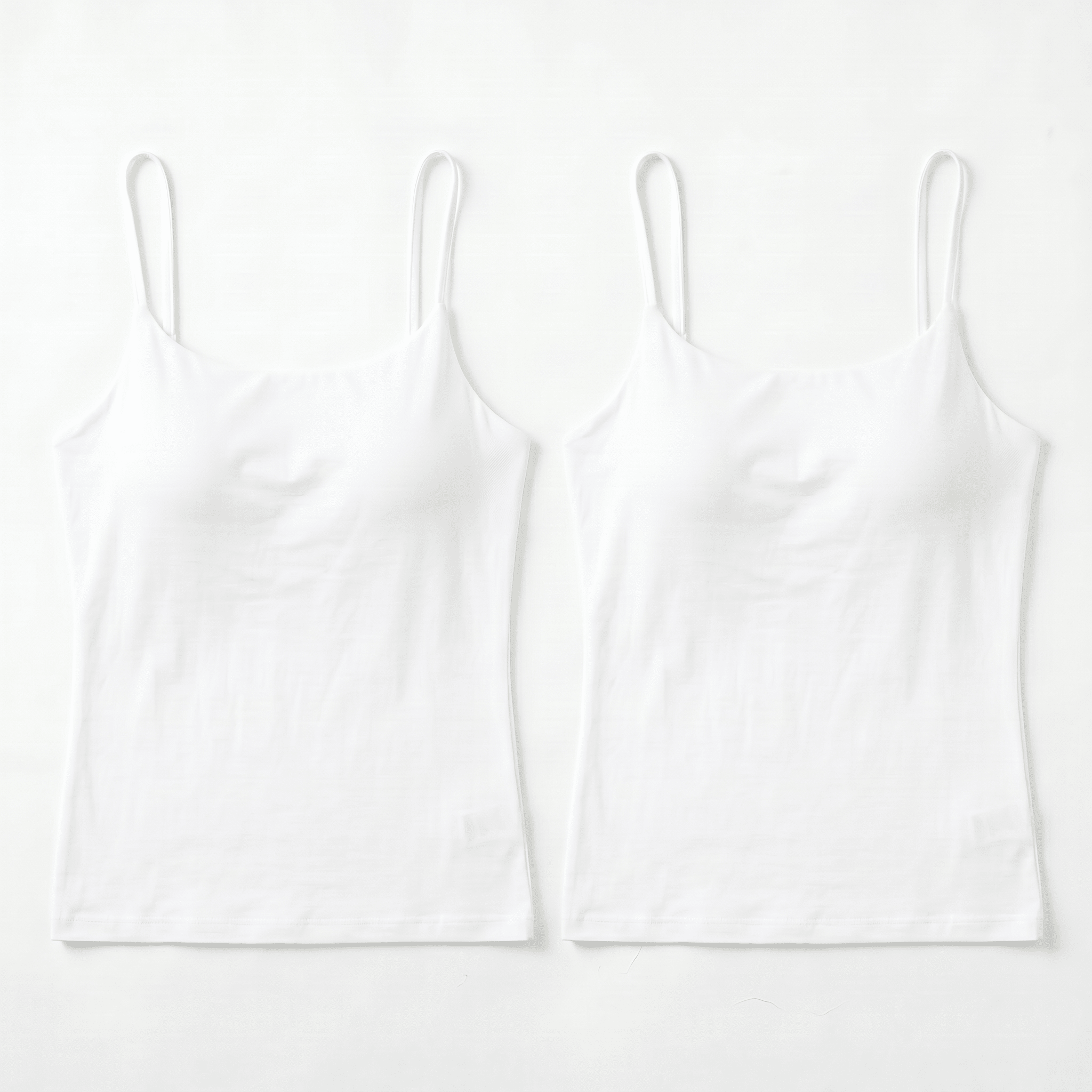 Kit 2 regatas ESSENZA Slim - Branco - Raya Store